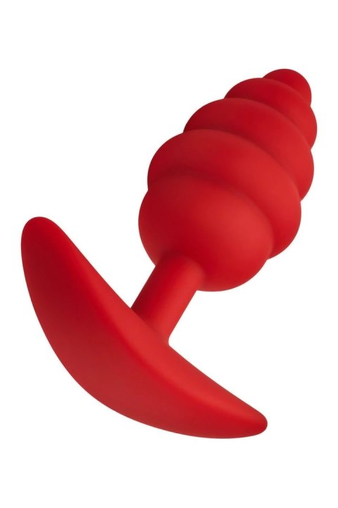 FORTO F-83 SPIR PLUG RED silikonowy korek spiralny średni czerwony