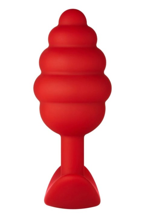 FORTO F-83 SPIR PLUG RED silikonowy korek spiralny średni czerwony