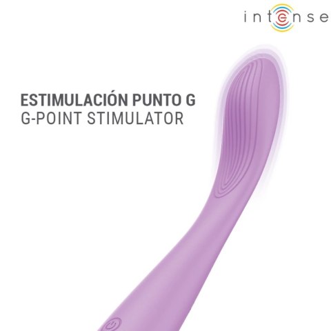 INTENSE LUCCA elastyczny stymulator punktu G USB silikonowy 19 cm