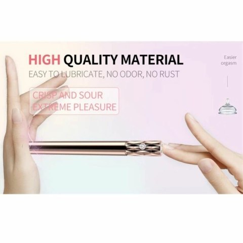 NALONE TIA Magic Stick rożowy - wibrator kroliczek, 7 trybow, silikon