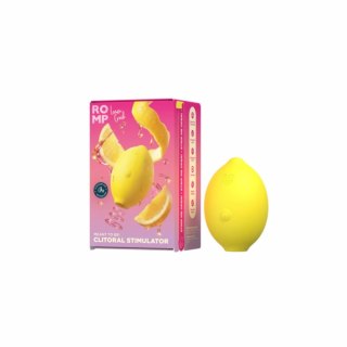ROMP Lemon Crush Air Pulse - kompaktowa maszyna intymna żołta IPX7