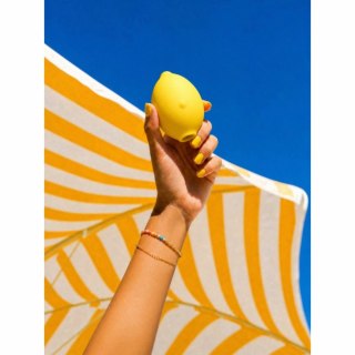 ROMP Lemon Crush Air Pulse - kompaktowa maszyna intymna żołta IPX7