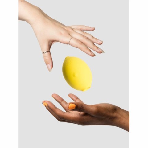 ROMP Lemon Crush Air Pulse - kompaktowa maszyna intymna żołta IPX7