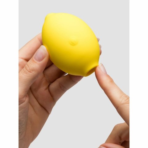 ROMP Lemon Crush Air Pulse - kompaktowa maszyna intymna żołta IPX7