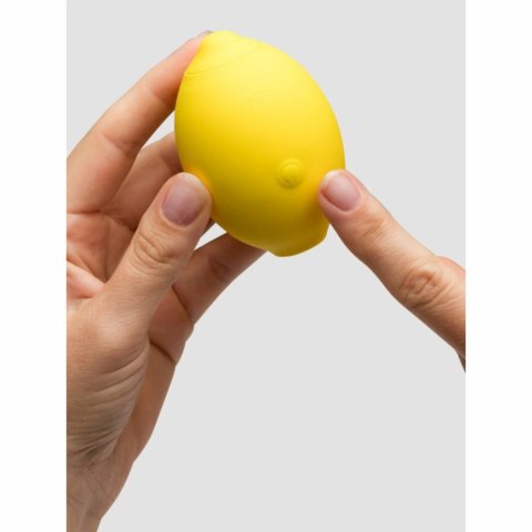 ROMP Lemon Crush Air Pulse - kompaktowa maszyna intymna żołta IPX7