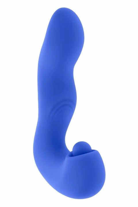 EVOLVED TAPPITY TAP - silikonowa maszyna intymna z 3 silnikami, fioletowa
