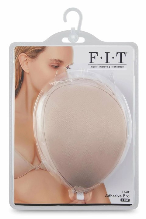 FIT CLOTH Samoprzylepny silikonowy biustonosz Cup C wielokrotnego użytku