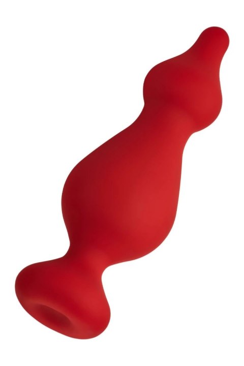 FORTO F-30 POINTER Large Red silikonowy model z koralikami 100% Premium