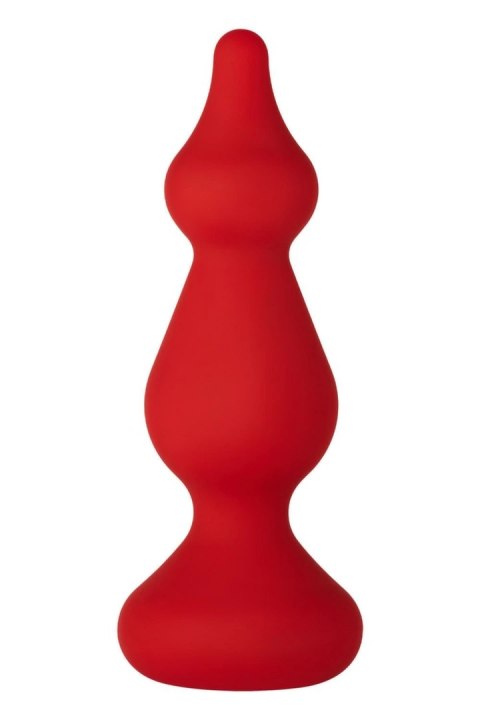 FORTO F-30 POINTER SMALL RED silikonowy model z koralikami, czerwony