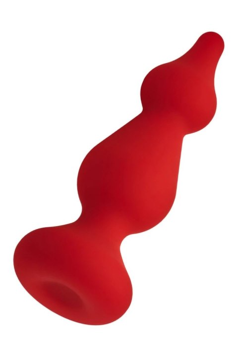 FORTO F-30 POINTER SMALL RED silikonowy model z koralikami, czerwony