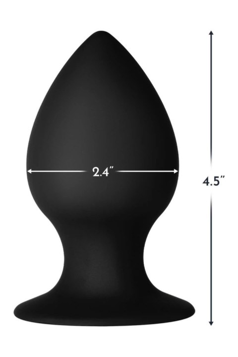 FORTO F-98 Cone Large Black silikonowy model z przyssawką XL