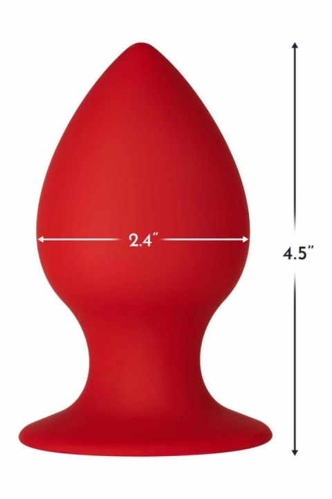 FORTO F-98 Cone Large Red silikonowy stożek z przyssawką 100% Premium