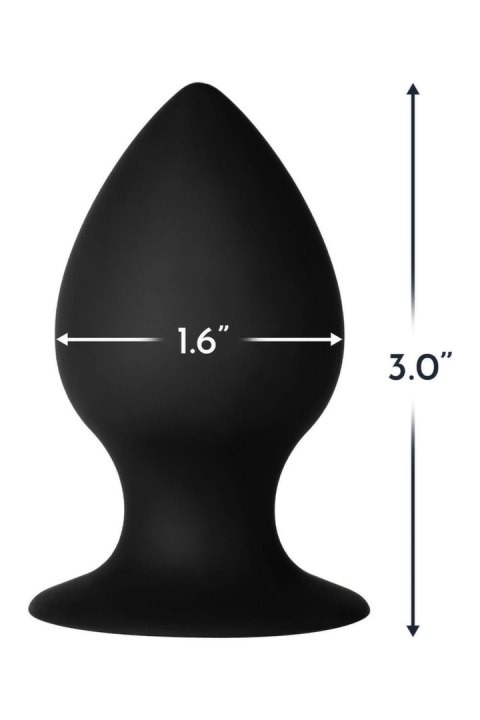 FORTO F-98 Cone Small Black silikonowy stożek z przyssawką 10 cm