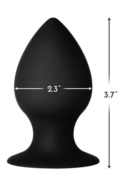 FORTO F-98R Rattler Cone Medium Black silikonowy stożek z kulką
