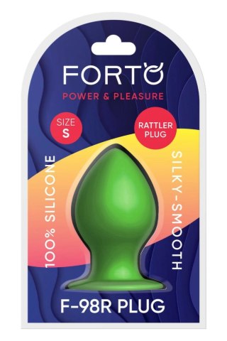 FORTO F-98R Rattler Cone Small Green silikonowy stożek z kulką