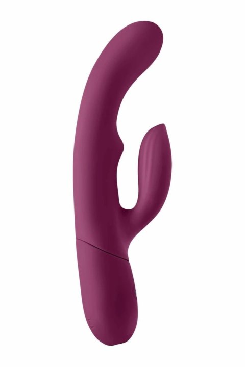 FemmeFunn Balai Dark Fuchsia - silikonowy model z ruchomą głowicą, 12 trybow