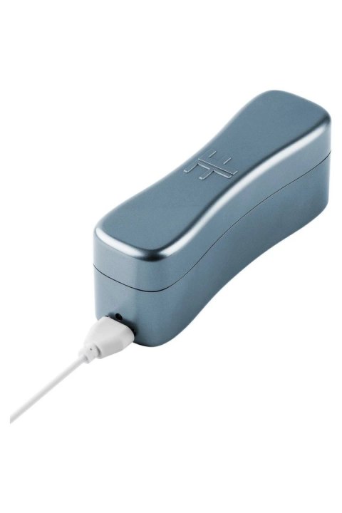 FemmeFunn Booster Bullet Light Blue - kompaktowy masażer 20 trybow, etui ładowane magnetycznie