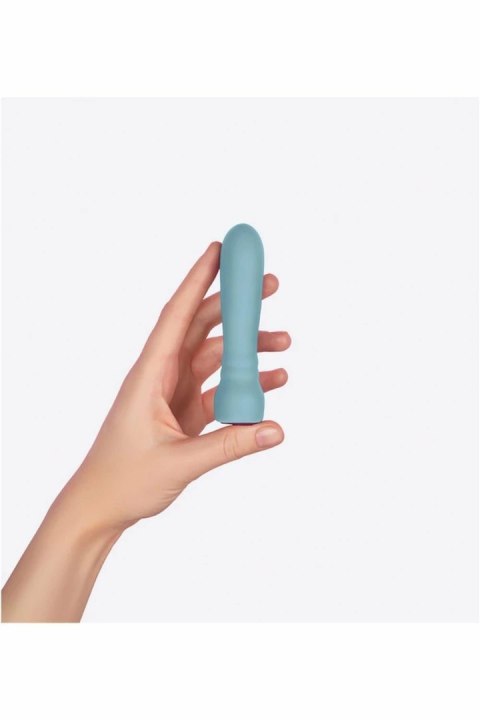 FemmeFunn Booster Bullet Light Blue - kompaktowy masażer 20 trybow, etui ładowane magnetycznie