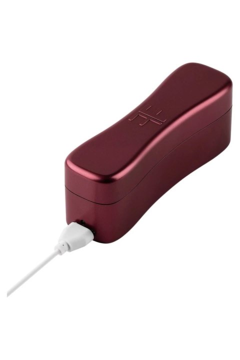 FemmeFunn Booster Bullet Maroon - kompaktowy wibrator 20 trybow, etui magnetyczne