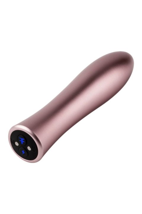 FemmeFunn Bougie Bullet Rose Gold - aluminiowy mini masażer 20 trybow