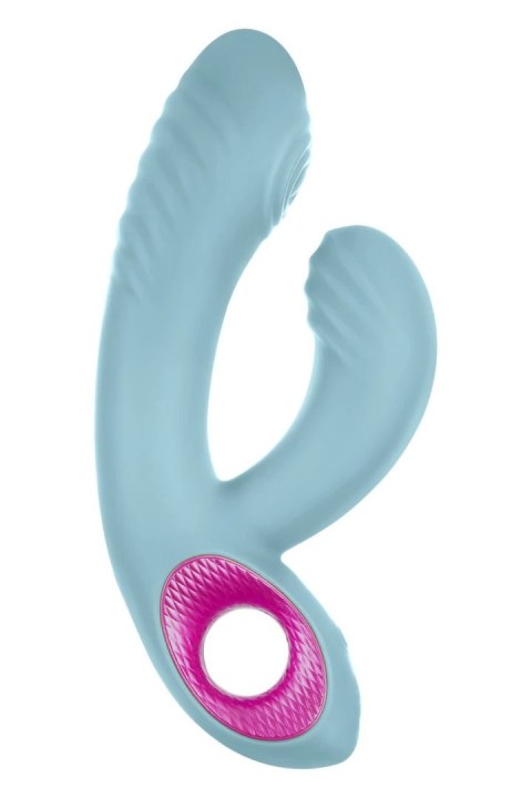 FemmeFunn Cora Light Blue - wibrator punktowy, 10 trybow, silikon