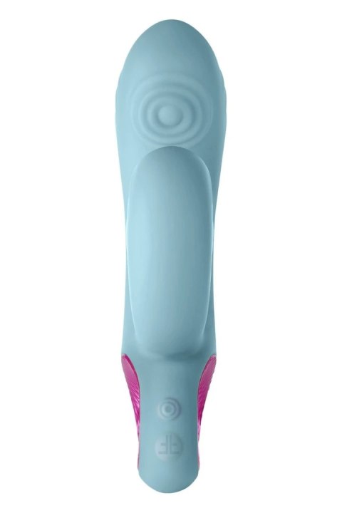 FemmeFunn Cora Light Blue - wibrator punktowy, 10 trybow, silikon