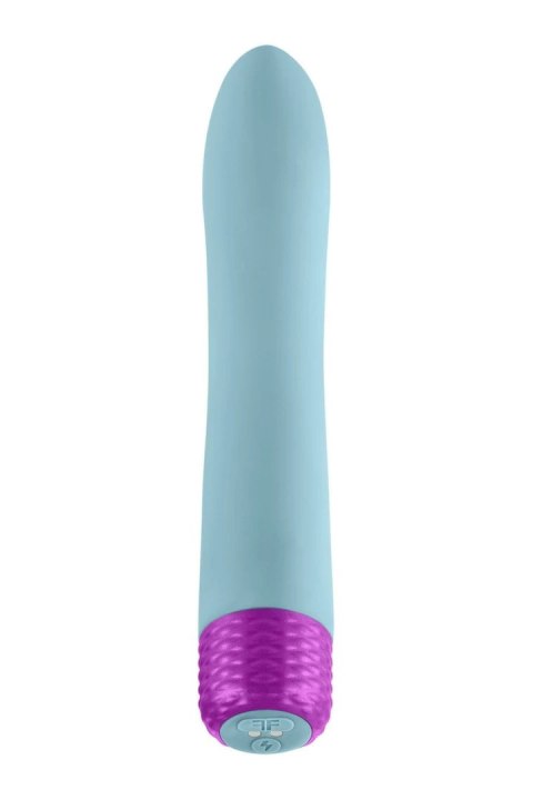 FemmeFunn Densa Bullet Light Blue - wibrujący masażer silikonowy 19,3 cm