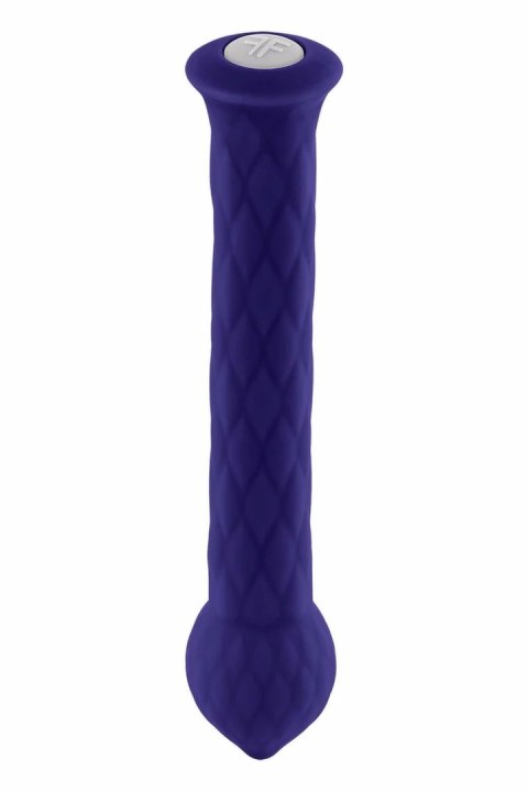 FemmeFunn Diamond Wand Dark Purple - elastyczny masażer 21 trybow