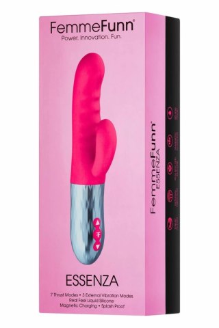 FemmeFunn Essenza Pink - zaawansowana maszyna intymna z funkcją ruchu