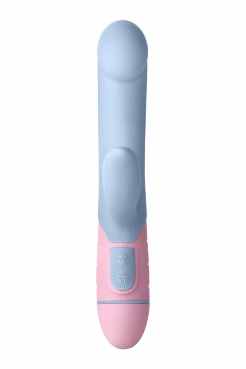 FemmeFunn FFIX Rabbit Light Blue - masażer intymny, 20 trybow, wodoodporny