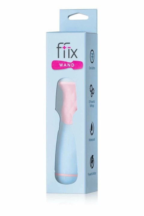 FemmeFunn FFIX Wand Light Blue - kompaktowy masażer 10 trybow
