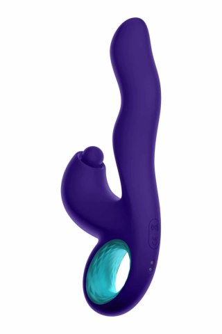 FemmeFunn Klio Dark Purple - zaawansowany model z potrojnym systemem ruchu