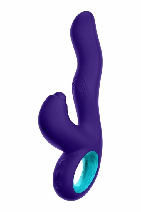FemmeFunn Klio Dark Purple - zaawansowany model z potrojnym systemem ruchu