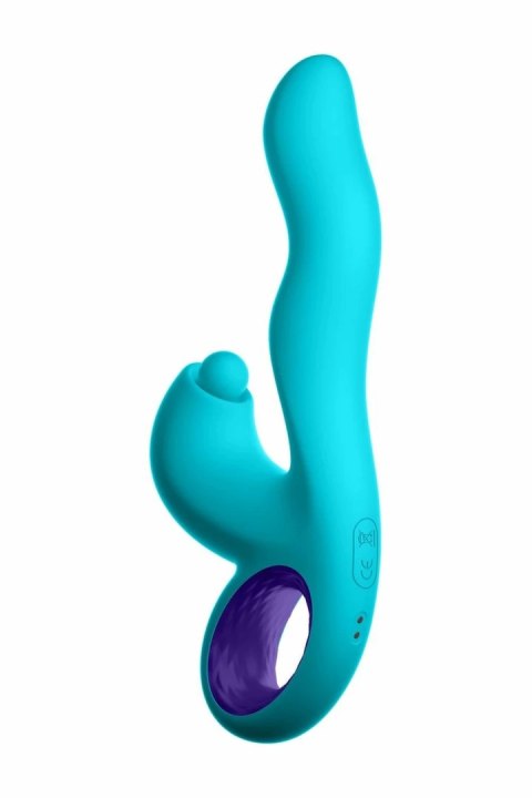 FemmeFunn Klio Turquoise - trojfunkcyjny masażer z systemem SoftFeel™