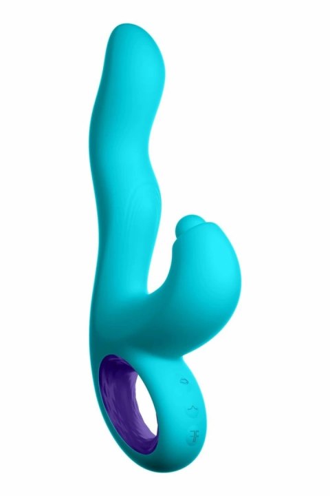 FemmeFunn Klio Turquoise - trojfunkcyjny masażer z systemem SoftFeel™