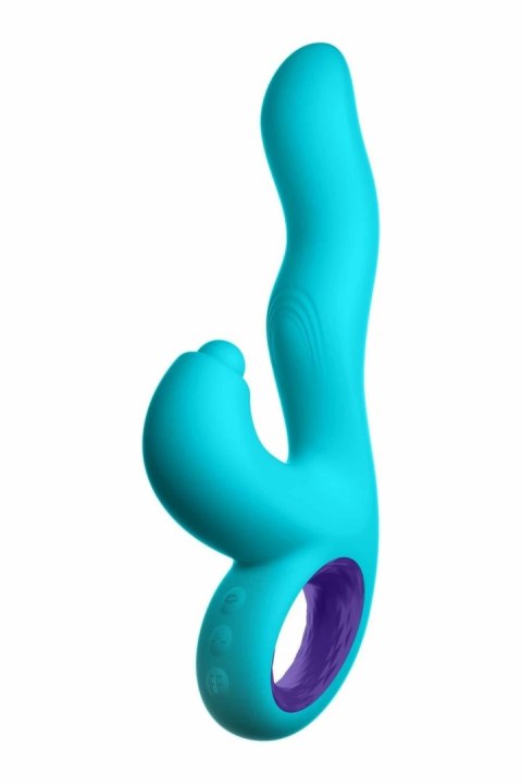FemmeFunn Klio Turquoise - trojfunkcyjny masażer z systemem SoftFeel™