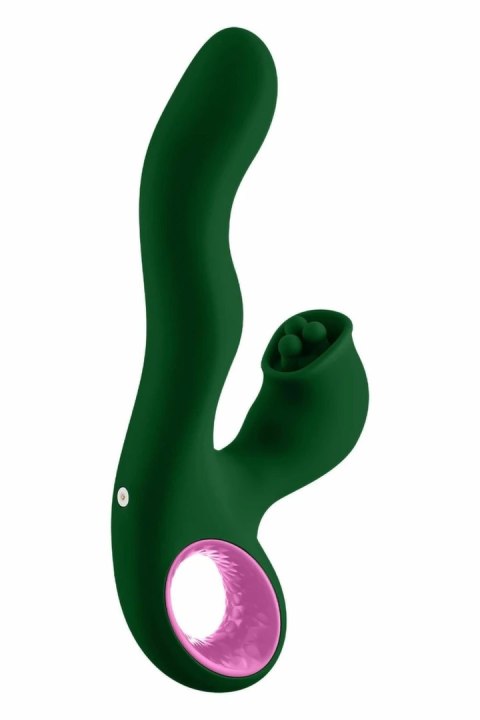 FemmeFunn Pallina Dark Green - zaawansowany masażer kulkowy, 11 trybow