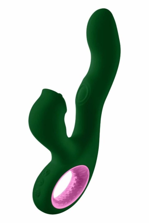 FemmeFunn Pallina Dark Green - zaawansowany masażer kulkowy, 11 trybow