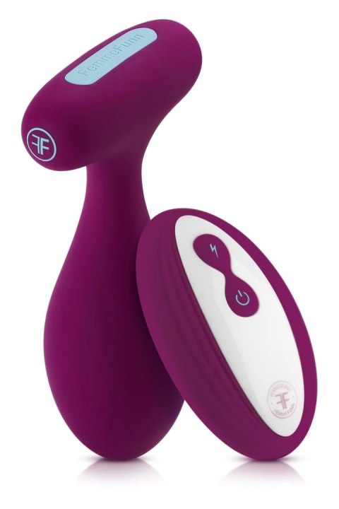 FemmeFunn Plua Dark Fuchsia - bezprzewodowa maszyna intymna z pilotem