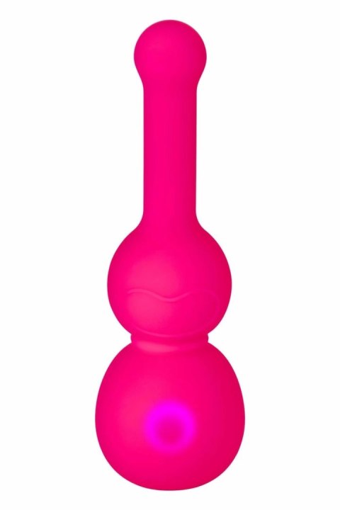 FemmeFunn Poly Massager Pink - kompaktowy masażer silikonowy 7 trybow
