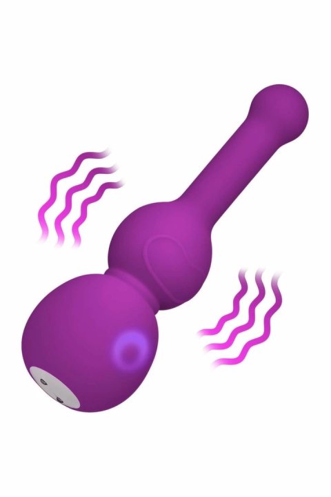 FemmeFunn Poly Massager Purple - kompaktowy masażer 7 trybow, fioletowy