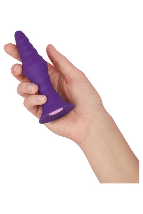 FemmeFunn Pyra Small Dark Purple - wibrująca maszyna intymna z pilotem