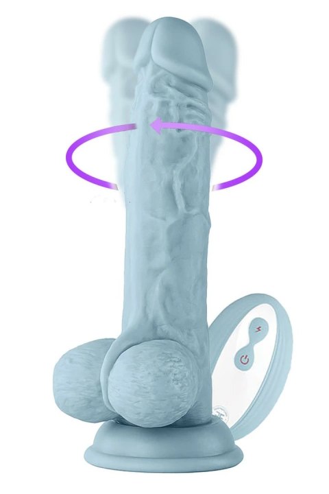 FemmeFunn Turbo Baller 2.0 Light Blue - bezprzewodowy system wibracyjny 360°