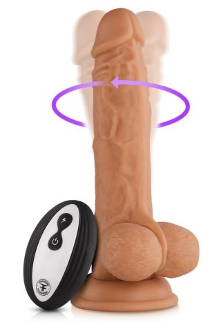 FemmeFunn Turbo Baller Nude - bezprzewodowa maszyna intymna z rotacją