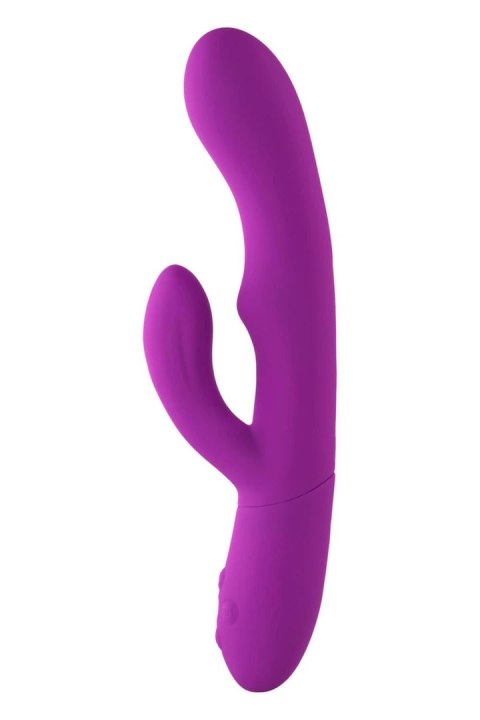 FemmeFunn Ultra Rabbit Purple - silikonowy model z 3 silnikami, 10 trybow