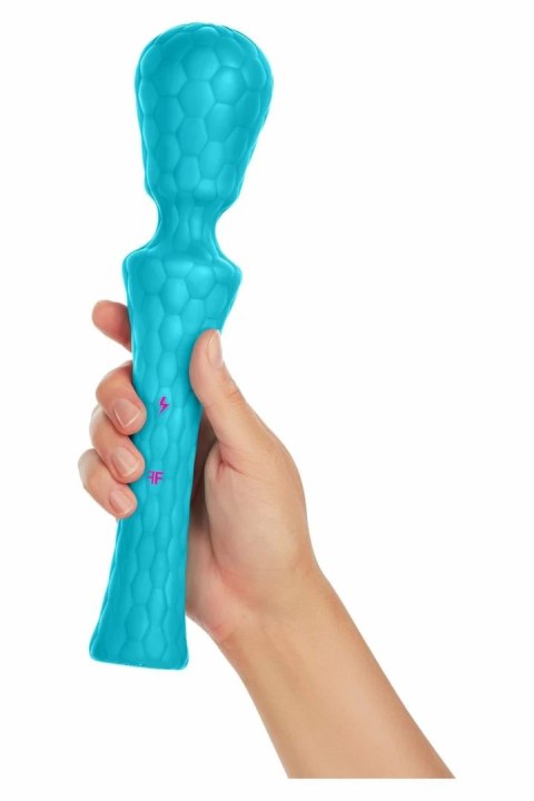FemmeFunn Ultra Wand XL Turquoise - duży masażer osobisty, 10 trybow