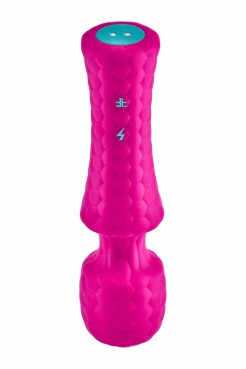 FemmeFunn Ultra Wand Mini Pink - kompaktowa wibrująca głowica 10 trybow