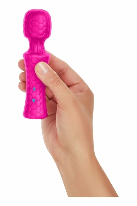 FemmeFunn Ultra Wand Mini Pink - kompaktowa wibrująca głowica 10 trybow