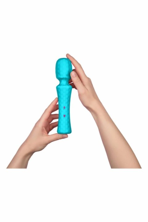 FemmeFunn Ultra Wand Turquoise - wielofunkcyjny masażer wodoodporny