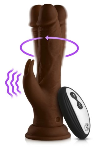 FemmeFunn Wireless Turbo Rabbit Brown - model z rotacją i 8 trybami pracy